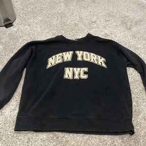 NYC crewneck size m from garage
